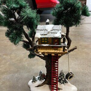 Department 56 Treetop Tree House Snow Village Holiday Christmas